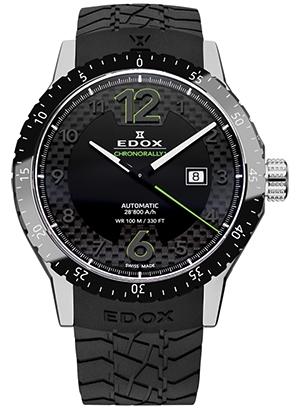 EDOX(エドックス) タフなラリー仕様の時計 ダカールラリーとのパートナーシップから誕生したクラシックモデル“クロノラリー1 オートマチック”