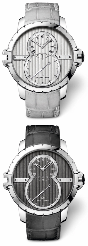 JAQUET DROZ(ジャケ・ドロー) 「グラン・セコンド SW スティール」 NEW Sports Watch 45mm Debut Fair 2014年8月1日(金)?9月15日(祝・月)
