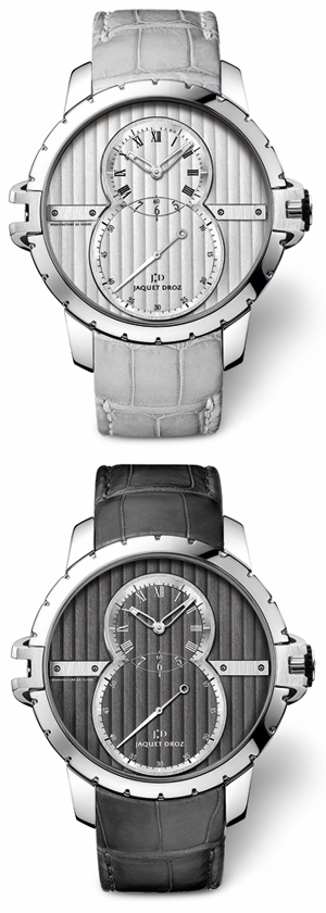 JAQUET DROZ(ジャケ・ドロー) 「グラン・セコンド SW スティール」 NEW Sports Watch 45mm Debut Fair 2014年8月1日（金）?9月15日(祝・月)