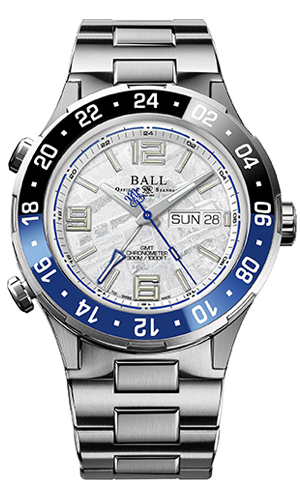 BALL WATCH(ボール ウォッチ) 2025新作 ギベオン隕石ダイヤル採用のボール ウォッチ「ロードマスター マリン GMT メテオライト」に新ベゼルカラー追加で魅力をさらに拡張!