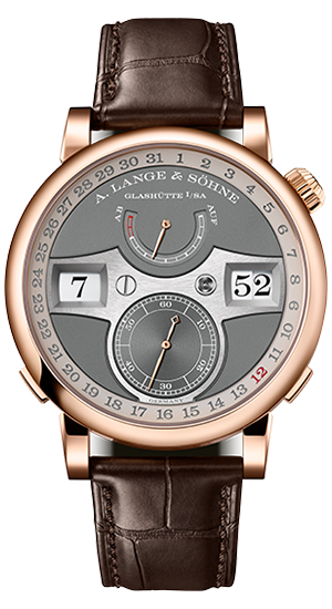 A. LANGE & SÖHNE(A.ランゲ&ゾーネ) 2025新作 温かみのある色合いが引き立てるエレガントなデジタル表示。A.ランゲ&ゾーネ「ツァイトヴェルク・デイト」