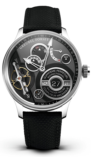 GREUBEL FORSEY(グルーベル・フォルセイ) 2025新作 一切の妥協を許さないパーペチュアルカレンダー。グルーベル・フォルセイ「QP バランシエール」
