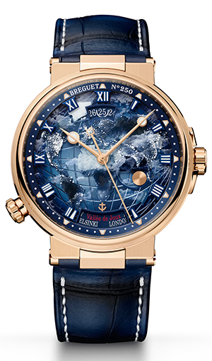 BREGUET(ブレゲ) 2025新作 空と海の間に存在する250年のメカニカルアート。ブレゲ「マリーン オーラ・ムンディ 5555」