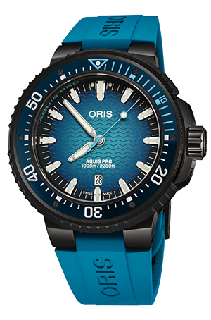ORIS(オリス) 2025新作 精鋭ダイバーを導く、至高のタイムピース。ブランド最高峰の技術を結集したダイバーズウォッチ。オリス「アクイス プロ 1000M」