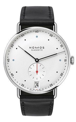 NOMOS Glashütte(ノモス グラスヒュッテ) 2025新作 新しい機構のアーバンデザイン。ノモス グラスヒュッテ「メトロ 38 デイト」が再登場