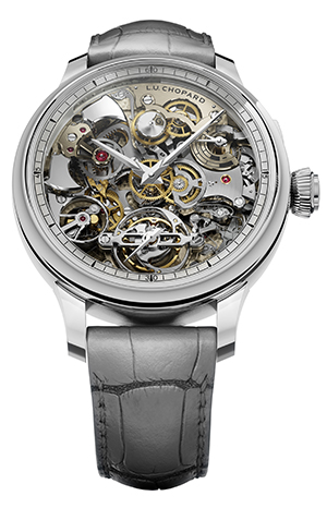 CHOPARD(ショパール) 2025新作 フルリエに拠点を置くショパール マニュファクチュール設立30周年を祝し、メゾン史上最も複雑なチャイム機構を搭載したタイムピースを発表。ショパール「L.U.C グランド ストライク」