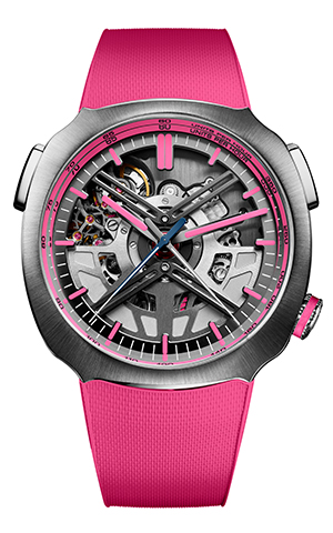 H.Moser & Cie.(H.モーザー) 2026新作 レースのために生まれ、ピンクを纏う。H.モーザー「ストリームライナー・アルピーヌ ドライバーズ ピンク エディション」「ストリームライナー・アルピーヌ メカニック ピンク エディション」