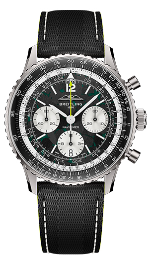 BREITLING(ブライトリング) 2026新作 ブライトリングとアストンマーティン、共通のレガシーに新たな火を灯す。ブライトリング「ナビタイマー B01 クロノグラフ 43 Aston Martin Aramco Formula One™ Team」