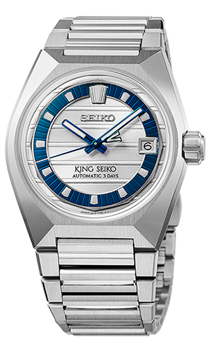 KING SEIKO(キングセイコー) 2026新作 セイコー創業145周年を記念して、キングセイコー「VANAC」より、ブルーがダイヤル上で鮮やかに映える限定モデルが登場