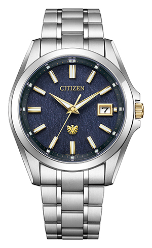 The CITIZEN(ザ・シチズン) 2026新作 ザ・シチズンより、日本の伝統色「勝色（かちいろ）」を採用した藍染和紙文字板の限定モデルが登場