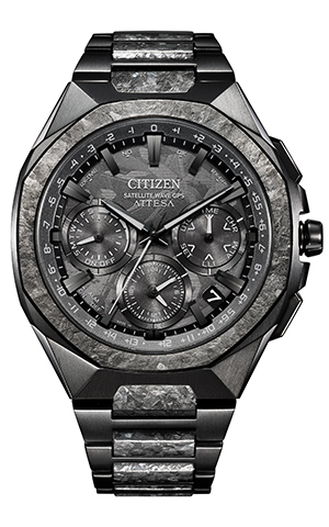 CITIZEN(シチズン) 2026新作 シチズン アテッサより、オールブラックの力強いデザインに結晶チタニウムの個性が際立つ特別な限定モデル「Crystal Octagon（クリスタル オクタゴン）」が登場