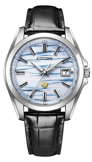 The CITIZEN(ザ・シチズン) 2026新作 ザ・シチズンより、霞をイメージした繊細な絞り模様の藍染和紙文字板の限定モデルが登場