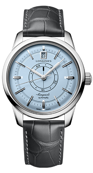 LONGINES(ロンジン) 2026新作 ヘリテージを宿したドレスウォッチの真髄。ロンジン「コンクエスト ヘリテージ セントラル パワーリザーブ」が静謐なライトブルーを纏って登場