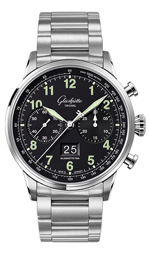 GLASHÜTTE ORIGINAL(グラスヒュッテ・オリジナル) 2026新作 クロノグラフに関するグラスヒュッテの専門知識を現代に受け継ぐ新作。グラスヒュッテ・オリジナル「セネタ・クロノグラフ」
