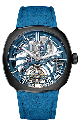 H.Moser & Cie.(H.モーザー) 2026新作 新たな章、新たな素材。H.モーザー「ストリームライナー・トゥールビヨン スケルトン セラミック アルピーヌ リミテッドエディション」