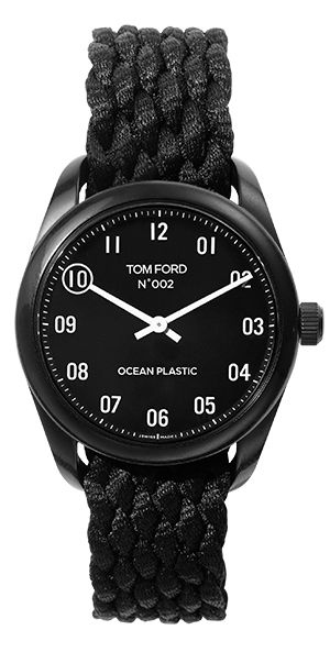 TOM FORD TIMEPIECES(トム フォード) 2021新作 100％オーシャンプラスチック製の時計、トム フォード「トム フォード オーシャンプラスチック タイムピース」