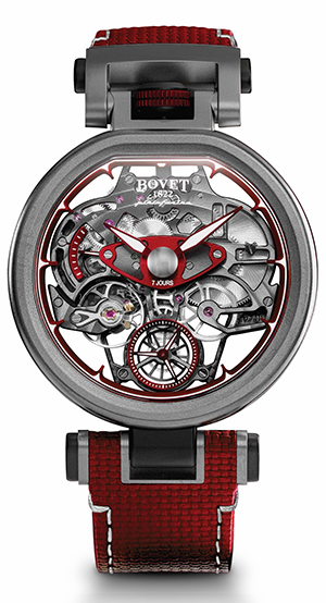 BOVET(ボヴェ) 2026新作 ボヴェとピニンファリーナ、新作「アペルト 1 ロッソ」を発表。イタリアン・レーシングレッドをまとった新たな表現が、東京・銀座「アートインタイム」のグランドオープンを彩る