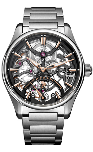 H.Moser & Cie.(H.モーザー) 2026新作 ひとつのコンプリケーション。3つの個性。H.モーザー「パイオニア・スケルトン レトログラード セコンド」「ストリームライナー・レトログラード セコンド」「エンデバー・レトログラード セコンド」