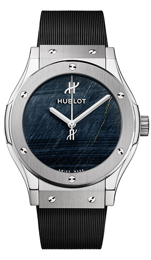 HUBLOT(ウブロ) 2026新作 天然石が生み出す、唯一無二の表情。ウブロ「クラシック・フュージョン ホークスアイ チタニウム」「クラシック・フュージョン グリーンアベンチュリン チタニウム」