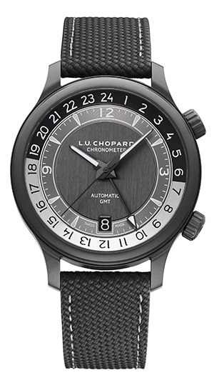 CHOPARD(ショパール) 2021新作 2つのタイムゾーンを備えたショパール マニュファクチュール製タイムピースに現代的なツイスト。ショパール「L.U.C GMT ワン ブラック」