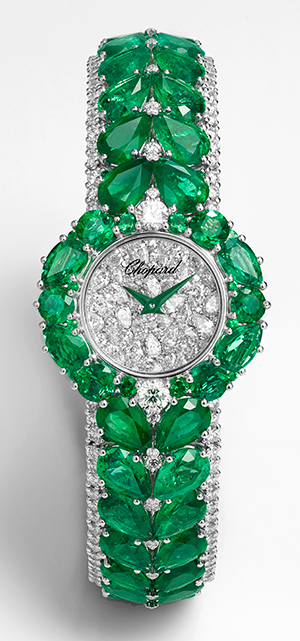 CHOPARD(ショパール) 2021新作 “希望”を象徴するエメラルドのジュエリーウォッチ。ショパール「エスペランサ」