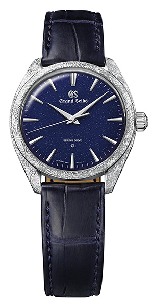 Grand Seiko(グランドセイコー) 2021新作 セイコー創業140周年記念。“日本一美しい星空”と評される信州・阿智村の星空をダイヤルとケースでダイナミックに表現した、グランドセイコー「SBGZ007」