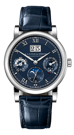 A. LANGE ＆ SÖHNE(A.ランゲ＆ゾーネ) 2021新作 誕生20周年を祝うブルーのダイヤルを備えた限定エディション。A.ランゲ＆ゾーネ「ランゲマティック・パーペチュアル」