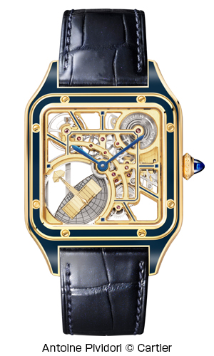 Cartier(カルティエ) 2023新作 空中に浮かぶようなムーブメントと彫刻的な骨組みが織り成す完璧なバランスに独自の創造性を宿す、カルティエのスケルトンウォッチ