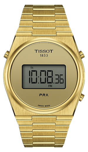 TISSOT(ティソ) 2023新作 人気コレクション「ティソ PRX」にデジタルクォーツモデル「ティソ PRX デジタル」が登場