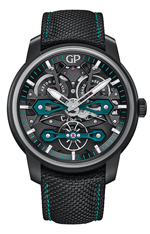 GIRARD-PERREGAUX(ジラール・ペルゴ) 2023新作 ノウハウの共有による製品。ジラール・ペルゴ「ネオ ブリッジ アストンマーティン エディション」