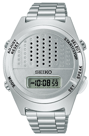 SEIKO(セイコー) セイコーの音声デジタルウオッチ、インクルーシブデザインの考え方に基づき11年ぶりに刷新