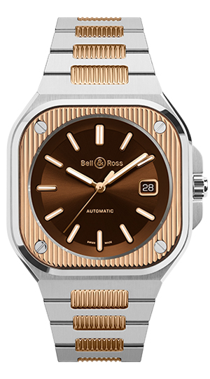 BELL & ROSS(ベル&ロス) 2024新作 ベル&ロス「BR 05 アートライン スティール&ゴールド」