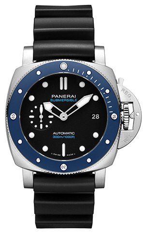 PANERAI(パネライ) オンラインおよび電話販売限定の新作モデル。パネライ「サブマーシブル アズーロ - 42mm」