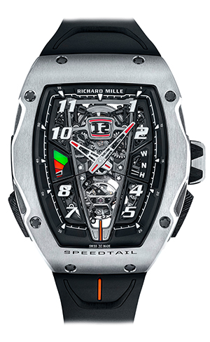 RICHARD MILLE(リシャール・ミル) 2021新作 長年のパートナーシップによりさらなる高みへ。リシャール・ミル「RM 40-01 オートマティックトゥールビヨンマクラーレンスピードテール」