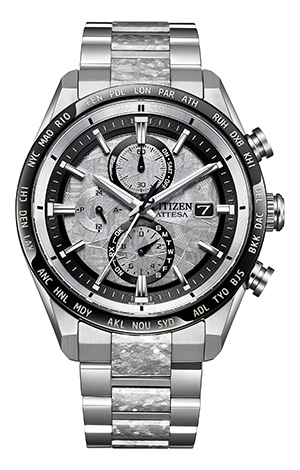 CITIZEN(シチズン) 2025新作 「シチズン アテッサ」で初となるデュラテクトプラチナを施した結晶チタニウム「Platinum Shine Collection」限定モデルが登場