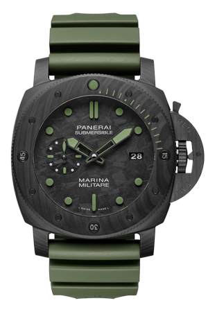 PANERAI(パネライ) SIHH 2019新作「パネライ サブマーシブル マリーナミリターレ カーボテック™ - 47mm」 33本限定のスペシャルエディション