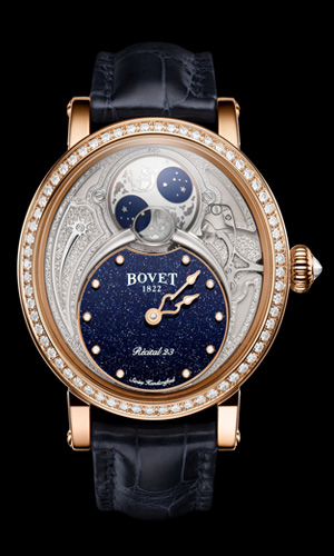 BOVET(ボヴェ) 2019新作 ライティングスロープ式ケースを採用したレディスモデル「リサイタル23」