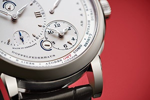 A. LANGE ＆ SÖHNE(A.ランゲ＆ゾーネ) A.ランゲ＆ゾーネ×コンコルソ・デレガンツァ。賞のために特別製作された「ランゲ1・タイムゾーン“コモ・エディション”」