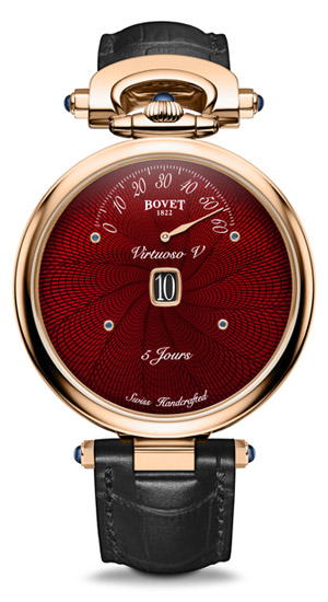 BOVET(ボヴェ) 2019新作 Flamboyant Red(華やかな赤) で彩られたボヴェ「アマデオ フルリエ ヴィルトゥオーソV」