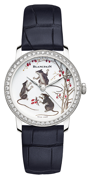 BLANCPAIN(ブランパン) ブランパンから子年向けに初のポーセリンダイアルを備えた「メティエダール ポーセリン」が登場