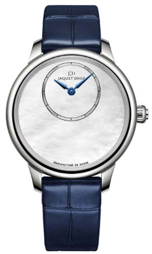 JAQUET DROZ(ジャケ・ドロー) 2019新作 暗闇に浮かび上がる月の光をイメージさせるゴールド&マザーオブパールの新作、ジャケ・ドロー「プティ・ウールミニット」