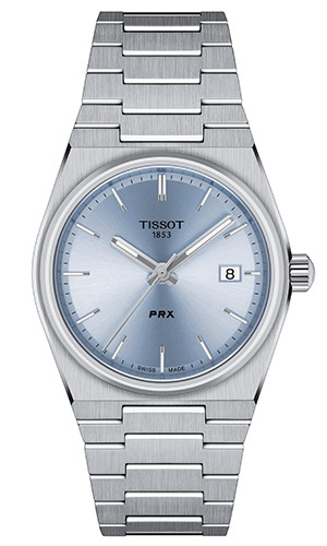 TISSOT(ティソ) 2022新作 レトロデザインの人気コレクションに35mmサイズの「ティソ PRX 35mm」が新発売。40mmモデルには新色が登場