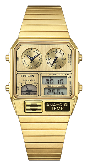 CITIZEN(シチズン) 2025新作 「シチズンコレクション」より、レトロフューチャーなデザインで男女問わずユニセックスに楽しめるアナデジテンプの限定モデルが登場