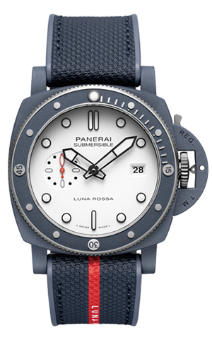 PANERAI(パネライ) 2024新作 パネライ「サブマーシブル クアランタクアトロ ルナ・ロッサ Ti-Ceramitech™」