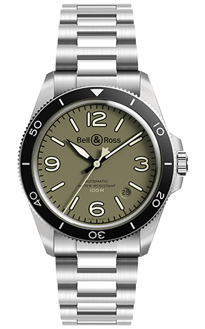 BELL & ROSS(ベル＆ロス) 2020プレバーゼル新作 冒険心が高く都会的。ベル＆ロス「BRV2-92 MILITARY GREEN」