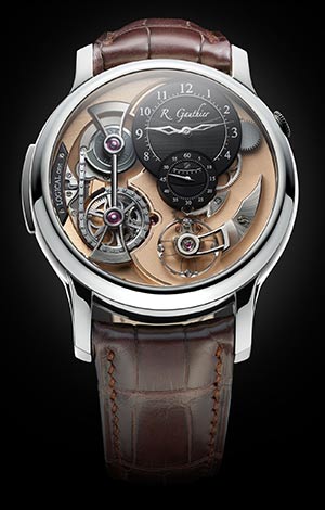 ROMAIN GAUTHIER(ローマン・ゴティエ) 年間製造本数60本のローマン・ゴティエにて、1本の時計ができあげるまでを追った映像作品