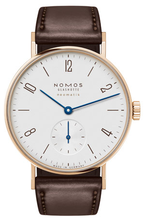 NOMOS Glashütte(ノモス グラスヒュッテ) 2023新作 ノモスを代表するアイコニックピースより、日本限定モデルが登場。ノモス グラスヒュッテ「タンジェント ネオマティック ローズゴールド」