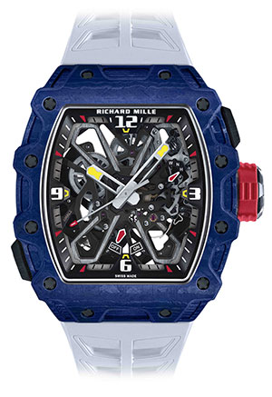 RICHARD MILLE(リシャール・ミル) 2023新作 特許取得済みのイノベーション。コレクションの4本目となるリシャール・ミル「RM 35-03 オートマティック ラファエル・ナダル」