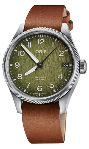 ORIS(オリス) 2021新作 ボツワナ航空医療レスキュー隊10周年記念、オカバンゴデルタの自然にインスパイアされた、オリス「オカバンゴ エアレスキュー リミテッドエディション」