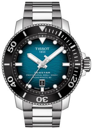 TISSOT(ティソ) 2021新作TISSOTが放つ新しい深海の覇者「ティソ シースター 2000 プロフェッショナル」